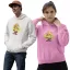 Deszkás Banán - Unisex Kapucnis Pulóver