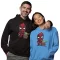 Deadpool és Baby Yoda - Unixes Kapucnis Pulóver