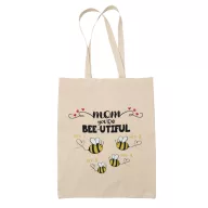   Bee-utiful anya és méhecskéi - Személyre szabható - Vászontáska