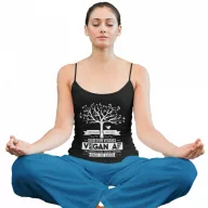 Vegan made on earth - Női Spagetti Top