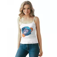 Rakétás Űrhajós - Női Spagetti Top