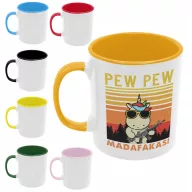 Pew-Pew Madafakas - Színes Bögre