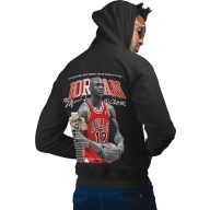 Michael Jordan Iconic Achievements NBA Kapucnis Pulóver