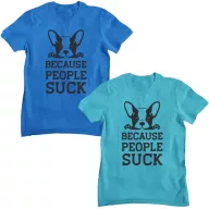 Because people suck - Férfi Póló