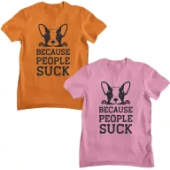 Because people suck - Férfi Póló