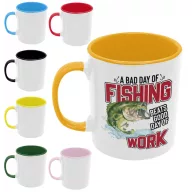 Bad day of fishing - Színes Bögre