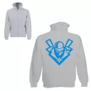 Ninja logó - Unisex Zipzáros Pulóver