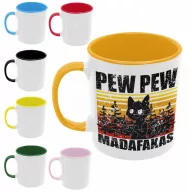 Pew-Pew Madafakas - Színes Bögre