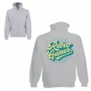 Retro Gamer - Unisex Zipzáros Pulóver