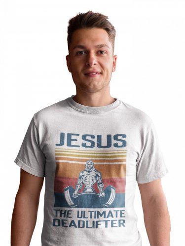 Ultimate Jézus Deadlift - Férfi Póló