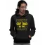 Best cat dad in the galaxy - Unisex Kapucnis Pulóver