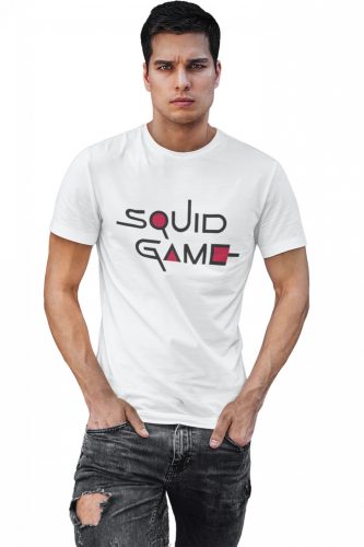 Squid Game Logó - Férfi Póló