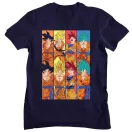 Forms of Goku - Dragon Ball Férfi Póló