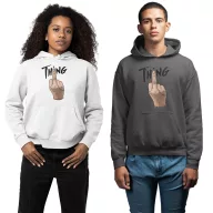 Izé - Unisex Kapucnis Pulóver