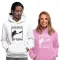 Legjobb barátok egy életre - Unisex Kapucnis Pulóver