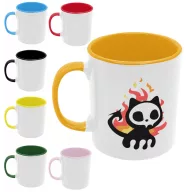 Pokoli Cica - Színes Bögre