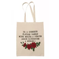 Munka elvégezve - Vászontáska