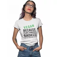 Badass Vegan - Női Póló