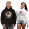 Lets ride - Unisex Kapucnis Pulóver