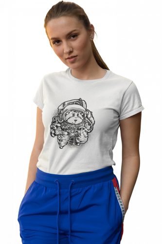 Űrhajós tengerimalac - Női Póló