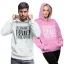 Straight outta the gym - GYM Fitness Unisex Kapucnis Pulóver