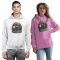 Űrhajós sisak - Unisex Kapucnis Pulóver