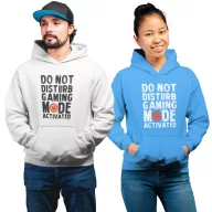 Gaming mode activated - Unisex Kapucnis Pulóver