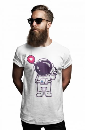 Mini Űrhajós Love - Férfi Póló