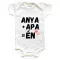 Anya Apa egyenlő Én - Prémium Baba Body