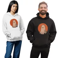 Ijedt Szellem - Unisex Kapucnis Pulóver