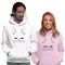 This is my happy face - Unisex Kapucnis Pulóver