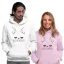 This is my happy face - Unisex Kapucnis Pulóver