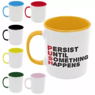 PUSH - Színes Bögre