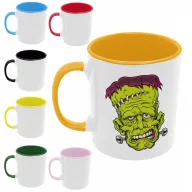 Frankenstein fej - Színes Bögre