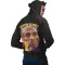 Kobe Bryant Gold Focused Portrait NBA Kapucnis Pulóver
