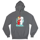 Casper és Kat - Unisex Kapucnis Pulóver