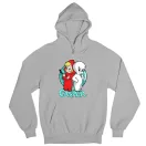 Casper és Kat - Unisex Kapucnis Pulóver