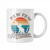 Pew-Pew Madafakas - Fehér Bögre