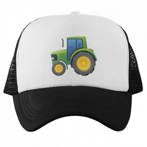 Traktor Emoji - Trucker Hálós Baseball Sapka