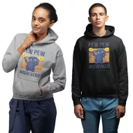 Pew-Pew Madafakas - Unisex Kapucnis Pulóver