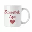 Szeretlek apa - Fehér Bögre