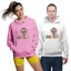 Elegáns Pug - Unisex Kapucnis Pulóver