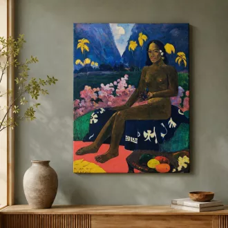 Paul Gauguin - Az Areoi magja vászonkép