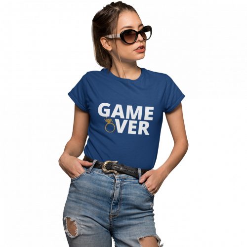 Gyűrűs Game Over lánybúcsú - Női Póló