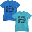 Go hard or go home - GYM Fitness Férfi Póló