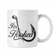 I'm hooked - Fehér Bögre