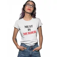 Meat is murder - Női Póló