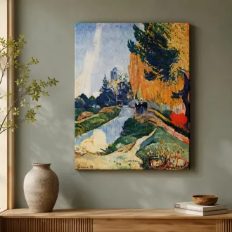 Paul Gauguin - Alyscamps vászonkép