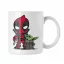 Deadpool és Baby Yoda - Bögre