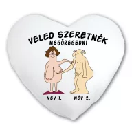   Veled szeretnék megöregedni (Névre Szóló) - Páros Párna